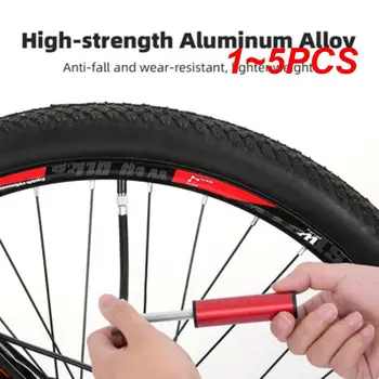  1 ~ 5PCS 120Psi помпа за високо налягане Mini Bike помпа алуминиева сплав велосипед ръка въздушна помпа гума инфлатор клапан MTB път колоездене помпа