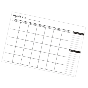 12 бр. Панел за списък Календар на Office Месечен планировчик Бележници за работа Графици за паметни бележки