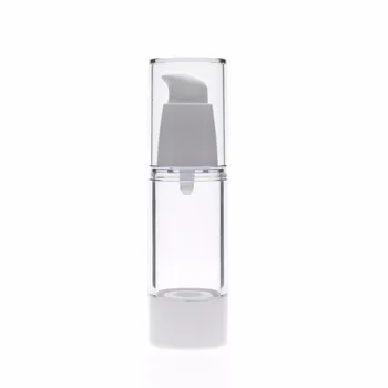 1Pcs 30ml прозрачна безвъздушна помпа вакуумна бутилка тоалетни принадлежности контейнер за многократна употреба пластмасов дозатор пътуване козметична бутилка # 225815
