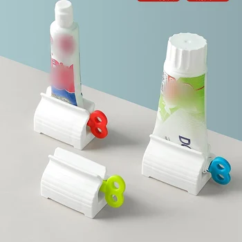 1Pcs Ръчна паста за зъби Изстискване Домакински консумативи за баня Дозатор за паста за зъби Тоалетни принадлежности за баня Аксесоари