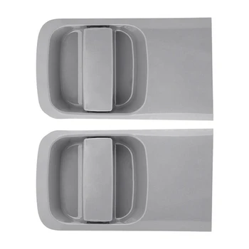 2PCS Лява + дясна плъзгаща се външна дръжка на външната врата сива за Hyundai H1 Grand Starex Imax I800 2007-2023 Части