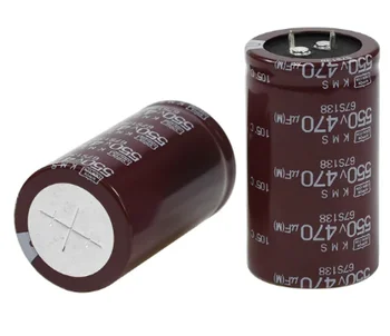  470uf 550v 100% оригинален нов електролитен кондензатор капацитет радиален 35x60mm (10pcs)