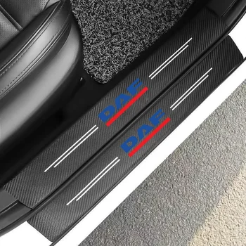4pcs Стикери за протектор на праговете на вратите на автомобила за DAF кола XF 95 105 CF LF VAN Аксесоари за кола