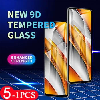 5/3/1pcs 9H Закалено стъкло за Xiaomi POCO F3 GT F2 pro pocophone F1 X3 X2 M3 M2 pro C3 протектор за екран на телефона защитно фолио