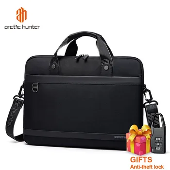 ARCTIC HUNTER Мъжко куфарче Mailman's Handbag Premium Outdoor Travel Messenger чанта файл чанта компютър чанта едно рамо раница