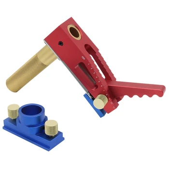Bench Hold Dog Holes Fast Hold Down Clamp - Woodworking T-Track Hold Down Clamp Desktop Adjustable Fast Fixed Clip