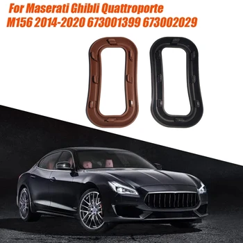 Car Dash панел лайнер 673001399 За Maserati Ghibli Quattroporte M156 2014-2020 Инструмент Side Air Outlet гумен пръстен