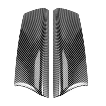 Carbon Fiber Car Storage Box Panel Cover Armrest Box Panel for C Class W205 GLC X253 Center Console Covers Декорация стикери