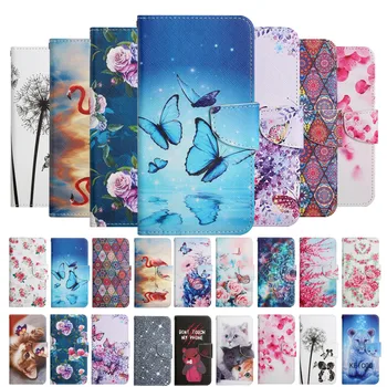 case За Xiaomi Redmi Note 5 5a 6 7 8 9 9s Plus PRO Max Pretty Colored Cat Butterfly Защита на цветната рамка Анти-падане Shell