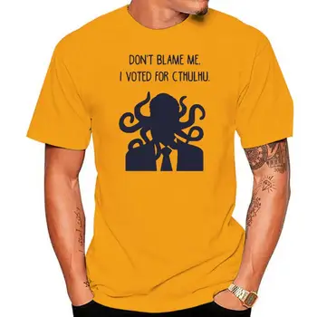 Dont Blame Me I Voted For Cthulhu Mens Tee men t shirt