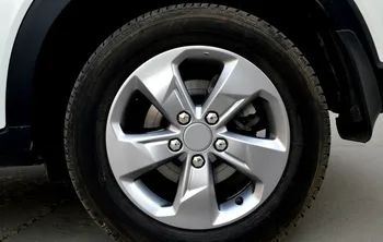 for Car Styling 20Pcs Universal Anti-Rust 17 19 21mm ABS Авточасти Trim гума колело гайка винт болт защита капачки