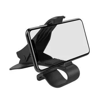 for Doogee X96 Pro (2021) Автомобилно GPS навигационно табло Държач за мобилен телефон Клип - черен