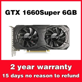GTX1660 Супер 6GB геймърска видеокарта NVIDIA GeForce GTX 1660 SUPER 6G графични карти GPU настолна компютърна игра 1660s 6g