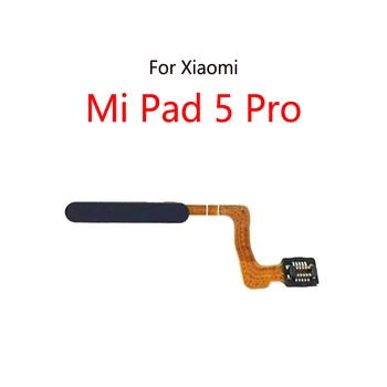 Home бутон пръстов отпечатък Touch ID Превключвател на бутона за захранване Включване / изключване на страничния ключ за Xiaomi Mi Pad 5 Pro MiPad таблет 5Pro
