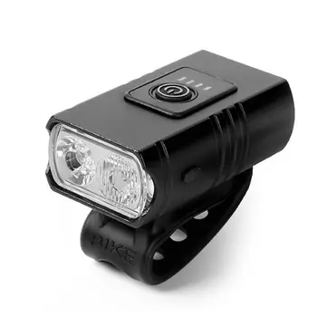 LED фар Задна светлина Велосипед отпред за фар Задна опашка Колоездене безопасност Flashlig USB акумулаторна вода
