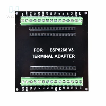 NodeMCU V3 ESP8266 WIFI релеен модул ESP-12F Съвет за развитие Разширителна платка WIFI релеен модул ESP8266 ESP-12E