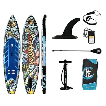 Skatinger готов за изпращане на сърф надуваема надуваема дъска Koi Design Surfbrett Surf Board