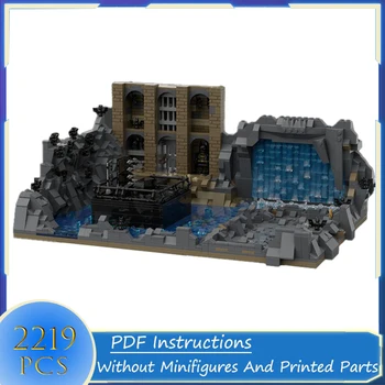 Star Classic Movie Trilogy Batcave Building Blocks Dark Heroes Model DIY Assemble Bricks Architecture Creative Toys Gifts