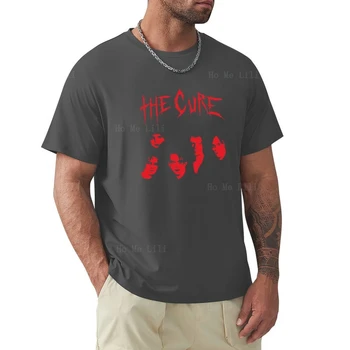 The Cure тениска Сладки върхове Къси памучни обикновени тениски за мъже Луксозни потребителски