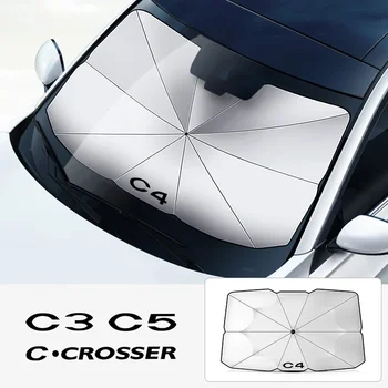 Автомобилен преден сенник за Citroen C1 C2 C3 C4 C4L C5 C6 C8 C-ELYSEE VTS Xsara C-Crosser Berlingo Jumpy Nemo Аксесоари