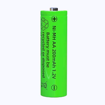 Акумулаторна батерия 1.2V NiMH AA/AAA 200mah RC играчка метър LED слънчева светлина батерия