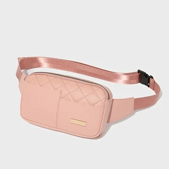 Бизнес жените гърдите чанта многофункционални съхранение Lingge бродирани малки квадратни чанта едно рамо Crossbody талията чанта