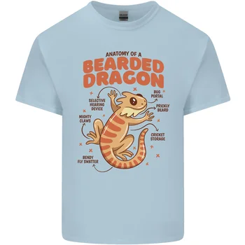 Брадат дракон анатомия гущери, влечуги, детска тениска Детски