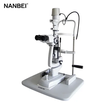  висока резолюция 5 стъпка оптичен офталмологичен прорез лампа микроскоп база