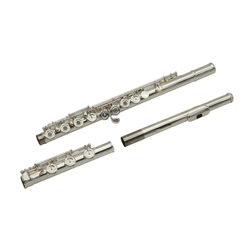 Внесена японска никел-сребърна флейта ---професионална сребърна флейта.