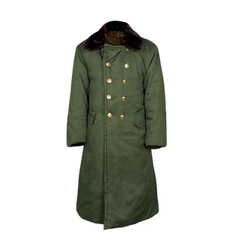 Военно палто Зимно сгъстено памучно яке Китайска армия зелена военна парка с руно подплата студено устойчиво ветроустойчиво палто