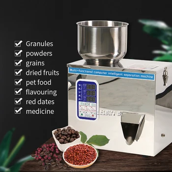 Домашна автоматична машина за претегляне и опаковане Гранулиран прах Оризов чай Храна на прах Интелигентна машина за пълнене