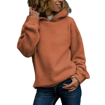 Есен Зима жени сива врана дълъг ръкав топло еластичен маншет пуловер пролетта сива врана пот-риза