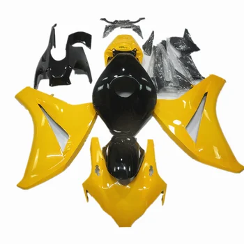 Жълт и черен ABS инжекционен мотоциклетен обтекател комплект за Honda CBR1000RR 2008-2011 CBR 1000 RR 09 10