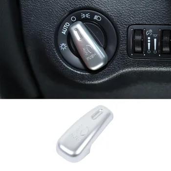 За Dodge Challenger 2015 Нагоре кола предна светлина лампа Регулиране на превключвателя капак декорация подстригване стайлинг