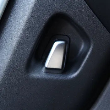 За Land Rover Discovery Sport 2015-2019 ABS сребърен автомобил ко-пилот подлакътник съхранение кутия кука капак подстригване стикер аксесоари за кола