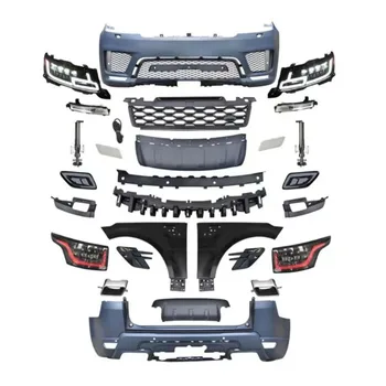 За Land Rover Range Rover Sport 2013 2014-2017 General Edition Upgrade Convert SVR Model Body Kit Big Surround
