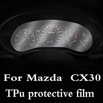 За Mazda CX30 2019 2020 2021 Автомобилен интериор Арматурно табло мембрана LCD екран TPU защитен филм Против надраскване