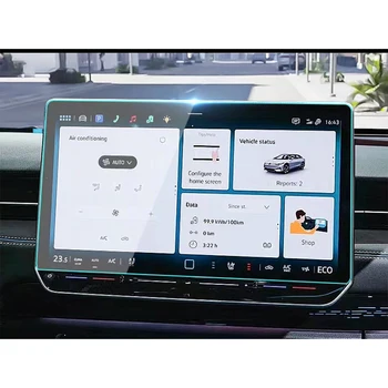 За Volkswagen ID.7 2024 15 инчов LCD радио за кола GPS Навигация Закалено стъкло и табло Протектор за екранно фолио