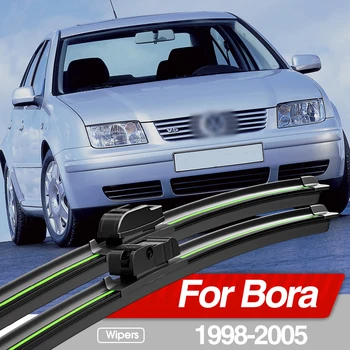 За Volkswagen VW Bora 1998-2005 Предни чистачки на предното стъкло 2бр Аксесоари за прозорци на предното стъкло 1999 2001 2002 2003 2004
