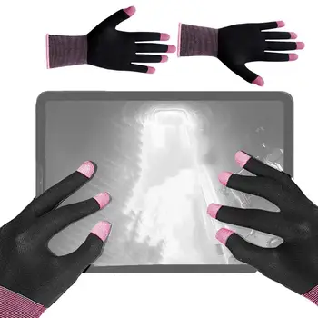 Зимни ръкавици Жени Ръкавици за колоездене Топли ръкавици с пръсти Сензорен екран плетени ръкавици за текстови съобщения Работа Ски игра Пешеходен туризъм