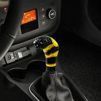 Кола Gear Shift Копче капак Алуминиева сплав Made Cobr Личност Refitting Gear дръжка главата размахване стик Авто аксесоари