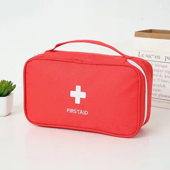 Медицинска чанта за съхранение Водоустойчива компактна медицина Организатор за къмпинг