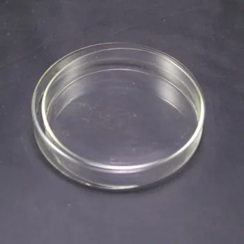 Петри съдове 150mm с капаци прозрачно стъкло labware