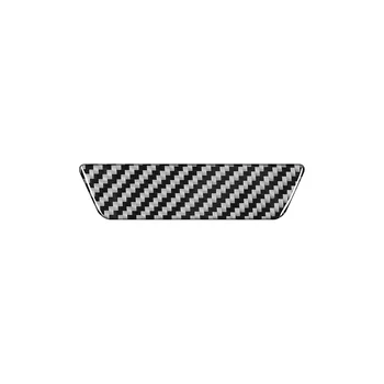 Стикери от въглеродни влакна за A6 C8 2019-2023 Бутон за кутия за подлакътници за кола Декоративен панел Trim Интериорни аксесоари