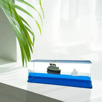 Титаник айсберг течност течни играчки плаваща играчка скулптура фигурка декорации