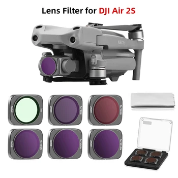 Филтър за камера за DJI Air 2S филтър UV CPL камера Professional ND8 ND16 ND32 ND64 PL обектив филтър за MAVIC Air 2s аксесоари